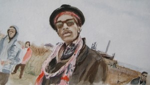 Wiz Khalifa illustration pour taba-saba par Régine Coudo-Fougerouse -