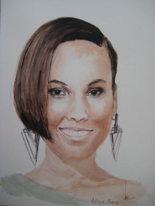 Alicia KEYS.